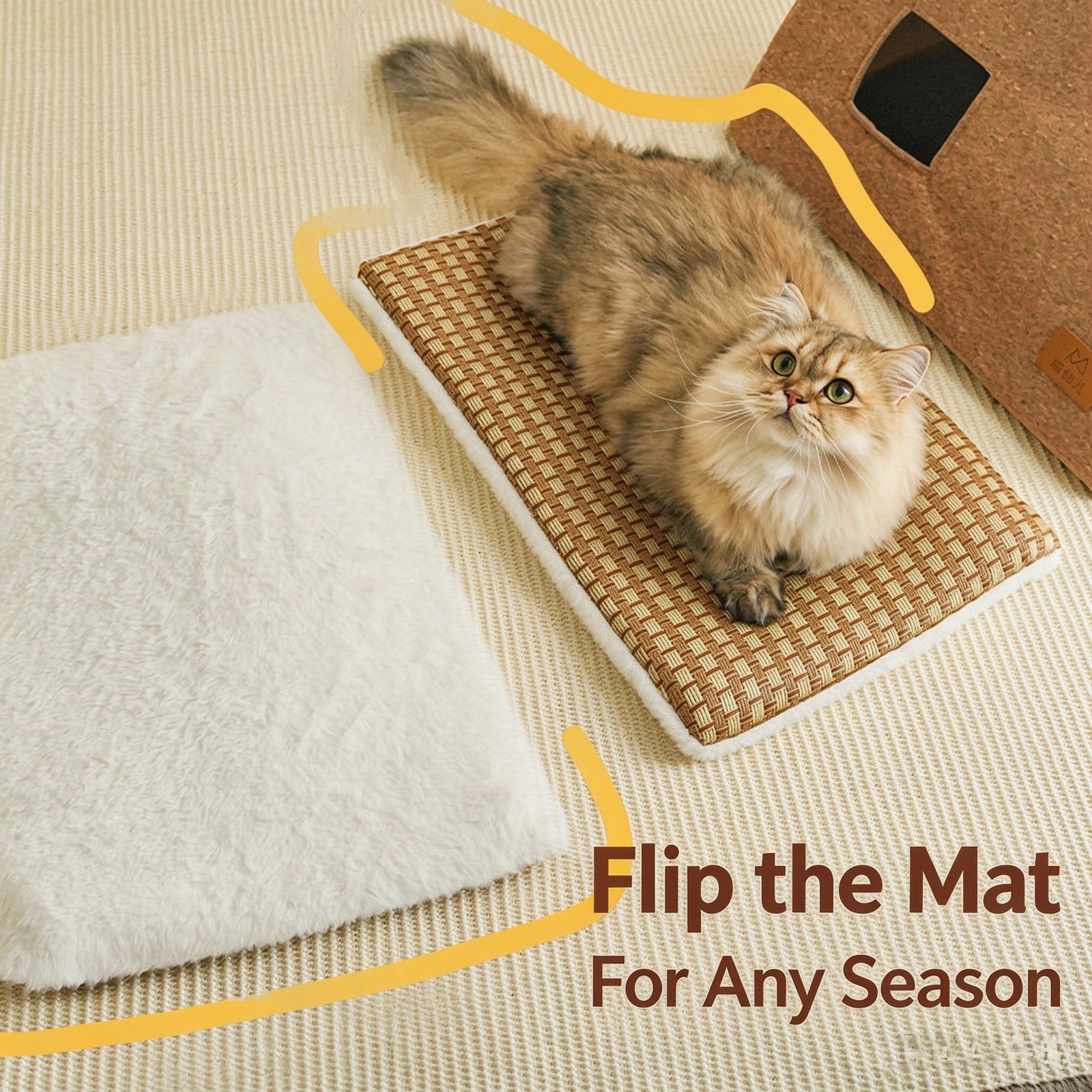 CAT CAVE Paper Bag Cat Bed | Portable Enclosed Cat Cave - Image 4