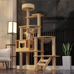 Modern Minimalist Cat Tower