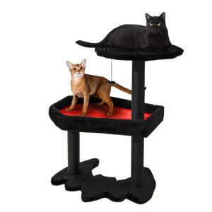 Gothic Halloween Cat Tree